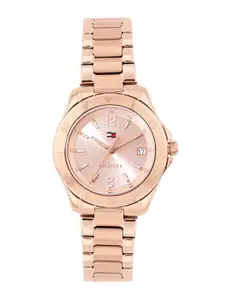 Tommy Hilfiger Women Patterened Analogue Watch