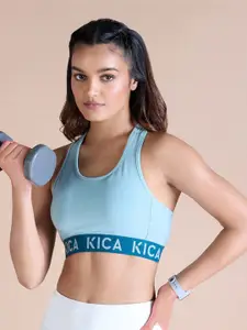 KICA Removable Padding All Day Comfort & Anti Odour Full Coverage Cotton Sports Bra