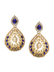 Crunchy Fashion Oval Drop Earrings