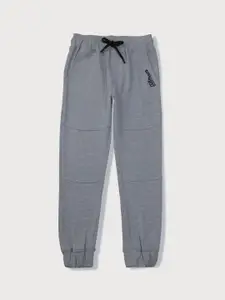 Gini and Jony Boys Brand Logo Regular Fit Cotton Track Pants