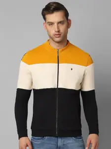 Louis Philippe Jeans Colourblocked Cotton Sweatshirt