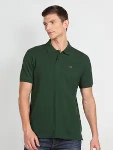 Arrow Sport Polo Collar Slim Fit Pure Cotton T-Shirt