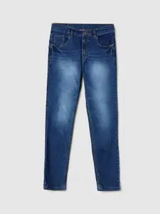 max Boys Mid-Rise Heavy Fade Cotton Jeans