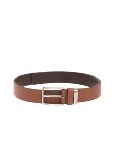 United Colors of Benetton Men Textured Leather Casual Belt