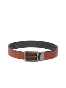 United Colors of Benetton Men Solid Leather Reversible Belt
