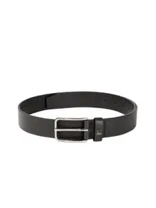 United Colors of Benetton Men Checked Leather Belt