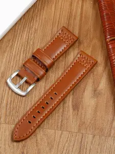 Teakwood Leathers Men Flexible Lightweight Leather Watch Strap
