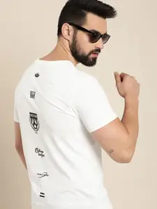 Moda Rapido Sports Printed Pure Cotton T-shirt