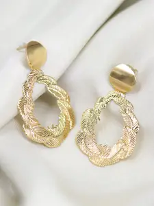 Bellofox Gold-Plated Drop Earrings