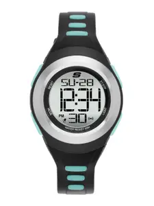 Skechers Women Tennyson Two Tone Digital Watch SR2020