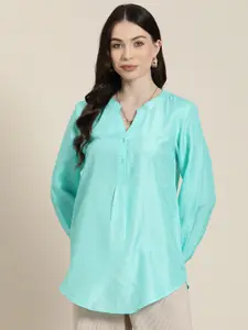 Qurvii Women Comfort Opaque Casual Shirt