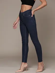 bebe Women Denim Daze Super Skinny High-Rise  Jeans