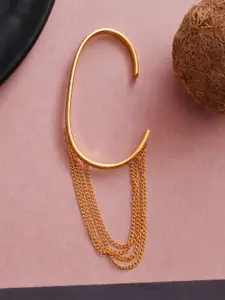 Silvermerc Designs Brass Gold-Plated Bangle-Style Bracelet