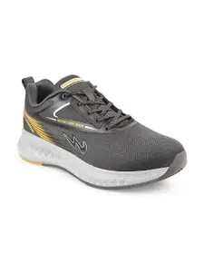 Campus Men Grey Mesh Running Non-Marking Shoes
