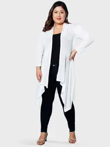 BUY NEW TREND Curvy Plus Size Longline Shrug