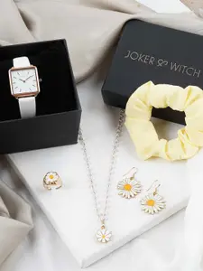 JOKER & WITCH Women Watch Gift Set JWLS480