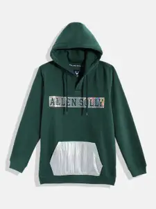 Allen Solly Junior Boys Brand Logo Print Hooded Sweatshirt