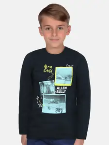 Allen Solly Junior Boys Pure Cotton Printed T-shirt