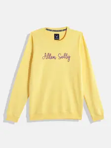 Allen Solly Junior Girls Brand Logo Embellished Sweatshirt