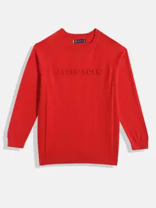 Allen Solly Junior Boys Brand Logo Embossed Pullover