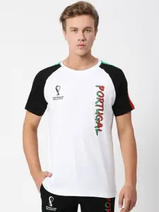 FanCode Portugal FIFA World-Cup Printed Cotton Bio Finish T-shirt