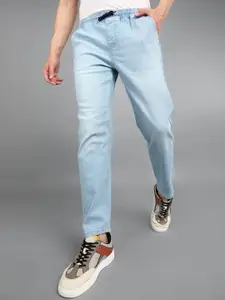 Urbano Fashion Men Mid-Rise Cropped Stretchable Joggers