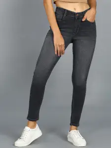 Urbano Fashion Women Skinny Fit Light Fade Stretchable Jeans