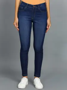 Urbano Fashion Women Skinny Fit Light Fade Stretchable Jeans