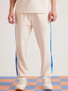 Muvazo Colorblocked Mid-Rise Relaxed Fit Joggers