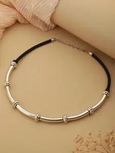 Priyaasi Silver-Plated German Silver Necklace