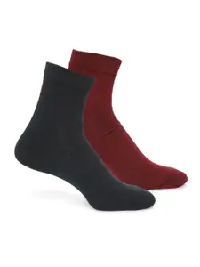 Underjeans by Spykar Men Pack Of 2 Cotton Ankle Length Socks