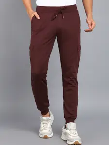 Alan Jones Men Mid-Rise Slim-Fit Joggers