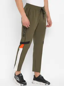 Alan Jones Colorblocked Slim Fit Track Pants