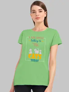 CHOZI Graphic Printed Short Sleeves Bio Finish Cotton T-shirt