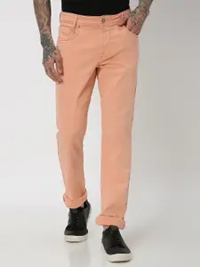 Mufti Men Cotton Slim Fit Chinos Trousers