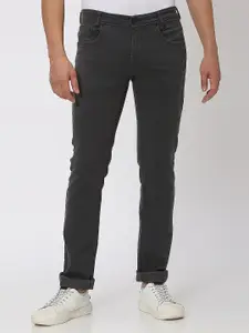 Mufti Slim Fit Mid Rise Trousers