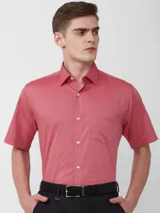 Van Heusen Spread Collar Opaque Pure Cotton Formal Shirt