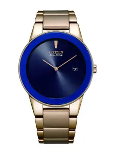 Citizen Men Dial & Stainless Steel Bracelet Style Straps Analogue Watch AU1066-80L-FLEX