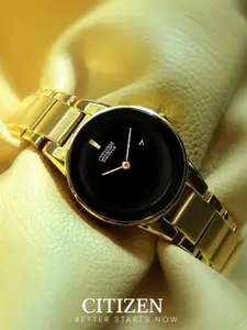 Citizen Women Bracelet Style Straps Analogue Automatic Light Powered Watch GA1052-55E-FLEX