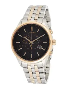 Citizen Men Stainless Steel Bracelet Style Analogue Automatic Light Watch AT2144-54E