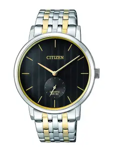 Citizen Men Dial & Stainless Steel Bracelet Style Straps Analogue Watch BE9174-55E
