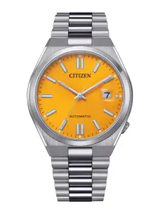 Citizen Men Stainless Steel Bracelet Style Straps Analogue Automatic Watch NJ0150-81Z-FLEX