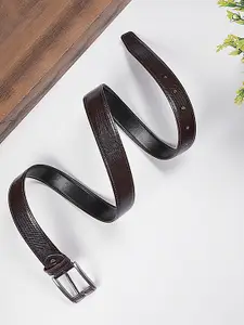 INVICTUS Men Textured Artificial Leather Formal Belt