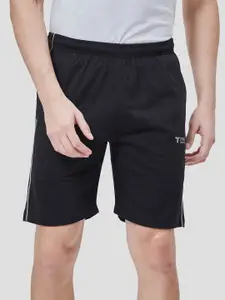 TESSIO Men Regular Fit Mid-Rise Sports Shorts
