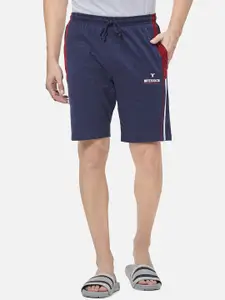 TESSIO Men Regular Fit Mid-Rise Sports Shorts