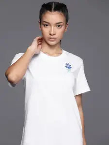 ADIDAS Women SS Change Pure Cotton T-shirt