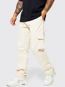 boohooMAN Men Cotton Relaxed Fit Cargos