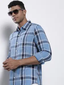 AMERICAN EAGLE OUTFITTERS Cotton Classic Slim Fit Checked Casual Shirt