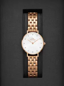 Daniel Wellington Petite Women Dial White 28mm Analogue Watch-DW00100613