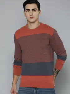 Indian Terrain Colourblocked Pullover